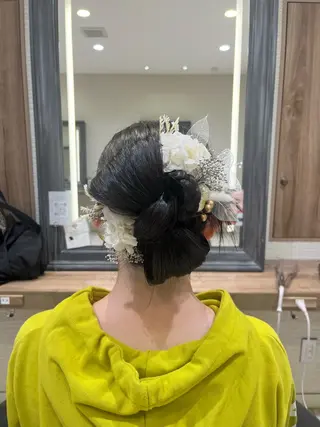 ヘアアレンジ ハイトーン／アレンジ 🩵NANAMIのヘアスタイル