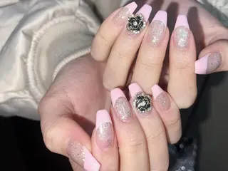 ネイル 🤎mini 🤍可愛らしいネイルのネイルデザイン