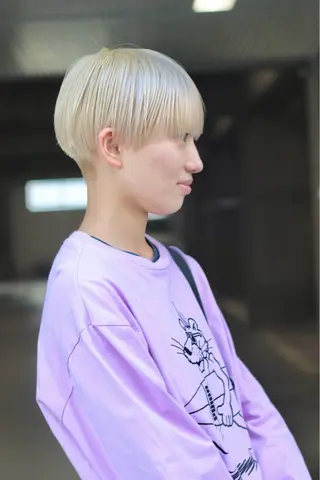 ショート カラー Joh/メンズカット /レイヤー/ブリーチのヘアスタイル