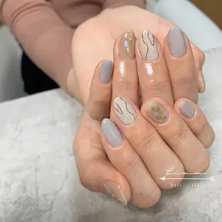 ネイル 𝑡𝑖𝑎𝑚𓂃 きむらゆきののネイルデザイン