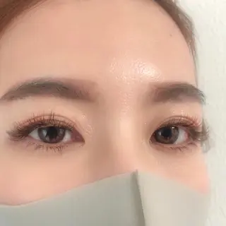 マツエク・マツパ Aim NAIL&EYELASH.BROW立花店所属・Aim立花店 Mihoのマツエク・マツパデザイン