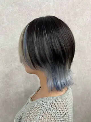 ショート カラー 【店長】インナー指名 No.1戸塚優思のヘアスタイル