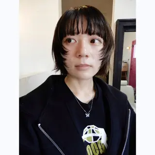 ショート カラー デザインカット🎨 ボブ🫟おざきのヘアスタイル