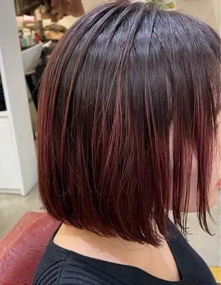 ショート カラー BoTaN HAIR所属・丹 優菜のヘアスタイル
