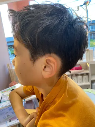 ショート メンズ キッズ 森 亮輔のヘアスタイル