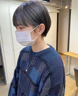 ショート カラー パーマ ヘアアレンジ メンズ キッズ ネイル マツエク・マツパ アイブロウ 🧼柴田 健太郎🧼のヘアスタイル