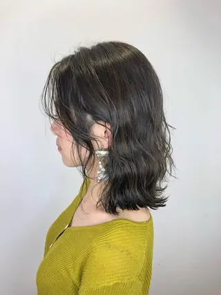 ミディアム カラー 関 京磨のヘアスタイル