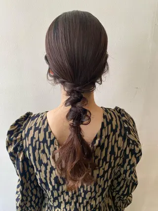 ロング ヘアアレンジ BOTTOMS所属・🌸透明感艶 カラー🌸Yuukiのヘアスタイル