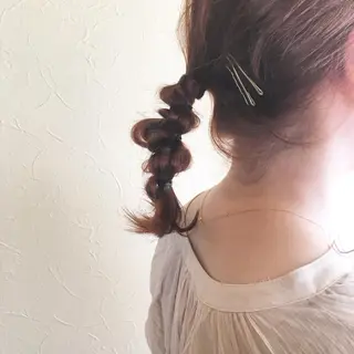 ミディアム ヘアアレンジ ant'ten所属・ant’ten 宮川 俊裕のヘアスタイル