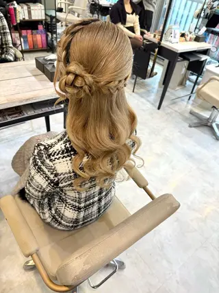 ヘアアレンジ 透明感カラー/ 🫧みずほ🫧のヘアスタイル