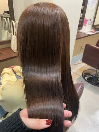 ロング カラー 髪質改善トリートメント/美髪縮毛矯正専門店/＆Lillme 梅田【アンドリルム】所属・【＆Lillme】 🎀Yukimeのヘアスタイル