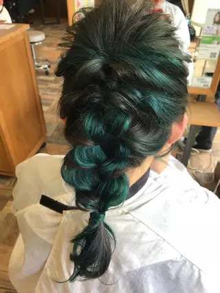 ロング カラー R's hair 大道瞳のヘアスタイル