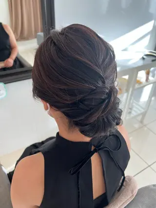 ヘアアレンジ 大人可愛いヘアメイク 💋🧚‍♀️しずかのヘアスタイル