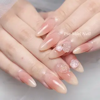 ネイル HANA 長さだしのネイルデザイン