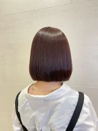 ミディアム 髪質改善/縮毛矯正 🧸梅川のヘアスタイル