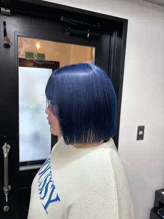 ミディアム カラー シールエクステ/ 美髪カラー/茉央のヘアスタイル