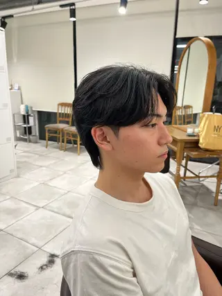 ショート パーマ メンズ 🏆メンズヘア特化 🥇代表りんぺーのヘアスタイル