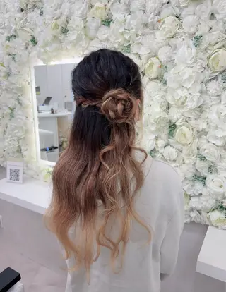 ヘアアレンジ BELLEGROW原宿所属・ベルグロー原宿 🦋ꜱᴀᴋᴜʀᴀのヘアスタイル