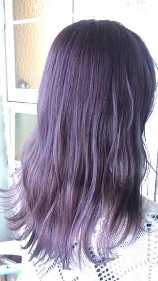 ロング カラー SUNNY所属・sunny harumiのヘアスタイル