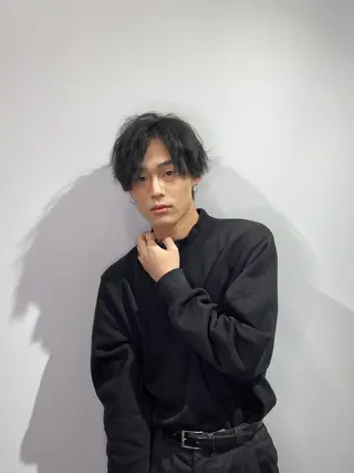 カラー メンズ 髪質改善/縮毛矯正 レイヤー/松川匠のヘアスタイル