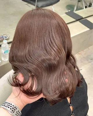 ミディアム 🌙透明感カラー ×カット リナ🌙のヘアスタイル