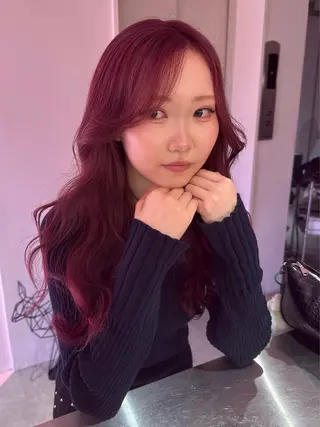 ロング カラー ブリーチカラー 特化/MAHIROのヘアスタイル