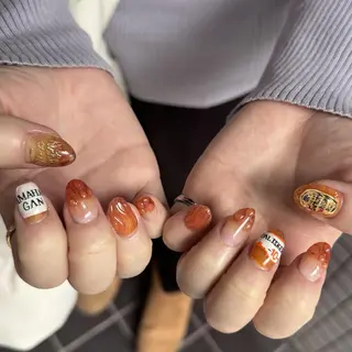 ショート 小川 柚香のネイルデザイン