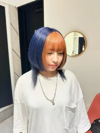 カラー Maria 梅田/デザインカラーのヘアスタイル