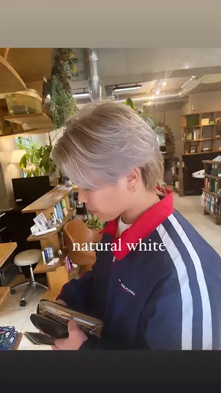 ミディアム カラー 🌱ぱっつとボブカ ット🌱/Ryotaのヘアスタイル