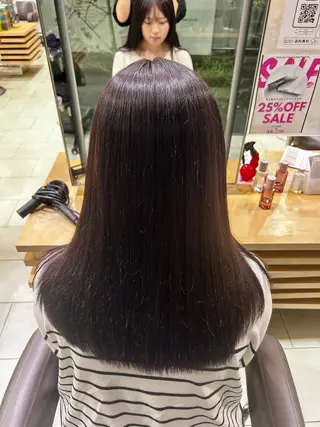 セミロング カラー airi🌺特殊ヘア /コーンロウ✨のヘアスタイル