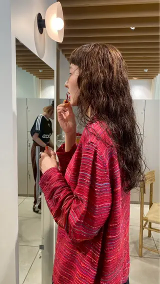 パーマ 横井 優奈のヘアスタイル