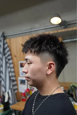 メンズ brunt jet所属・関 晃哉のヘアスタイル