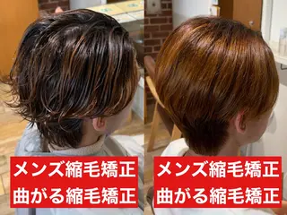 ショート パーマ メンズ メンズパーマ&メンズ 縮毛矯正ならヒラノのヘアスタイル