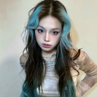 ロング カラー ヘアアレンジ Mizobe misakiのヘアスタイル