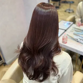 ロング 韓国ヘア/艶髪/ 透明感カラー/つぐみのヘアスタイル