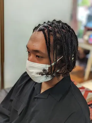 メンズ ミディアム scamp ★のヘアスタイル