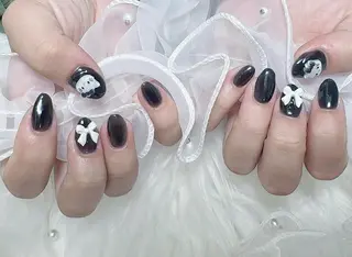 ネイル na🎀🎀na ちゅるちゅるのネイルデザイン