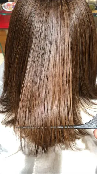 ミディアム 田邉 知樹のヘアスタイル