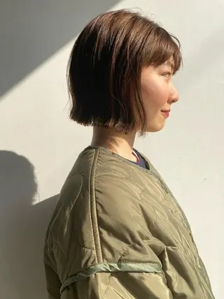 ショート カラー les baladins du miroir所属・🍃YURI 🍃のヘアスタイル