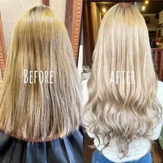 ロング ReHyd BEAUTÉ salon&store 心斎橋店所属・❤️MASAKO❤️ 🌸🩷エクステ🩷のヘアスタイル