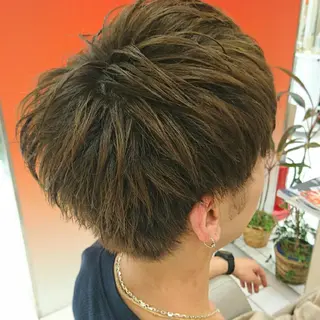ショート メンズ 遠藤 拓馬のヘアスタイル