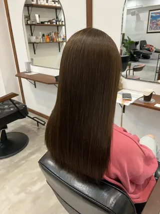 ロング カラー 牧田 彩香のヘアスタイル