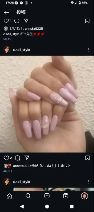 ネイル nail salon oneness🎀のネイルデザイン