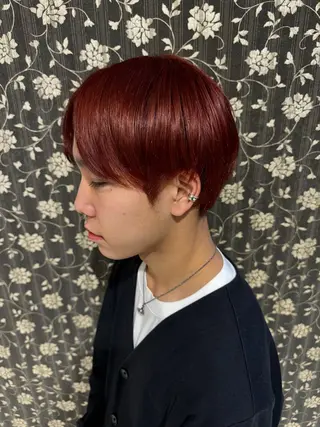 ショート カラー メンズ特化/竹の塚 オザキ　コウセイのヘアスタイル