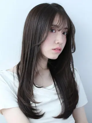 ロング 🫧縮毛矯正🫧ai hara🫧表参道のヘアスタイル