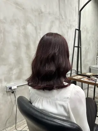 ミディアム ANGELICA 西平 碧のヘアスタイル