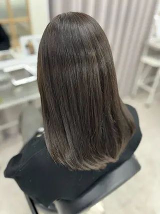 セミロング カラー 🫧ぷる艶カラー🫧 Yuubi🦩のヘアスタイル