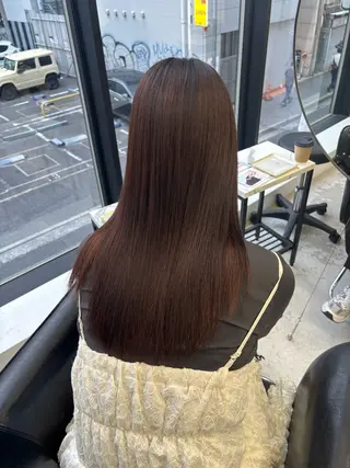 カラー パーマ MaisonHALU 松浦光咲のヘアスタイル