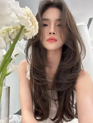 ロング カラー ワンホンヘア ケラチン/Kaitoのヘアスタイル