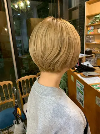 ショート 加藤 凌のヘアスタイル